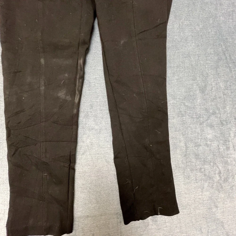Michael Kors Pants Womens Small Black Stretch Front Side Slit Casual Pull On